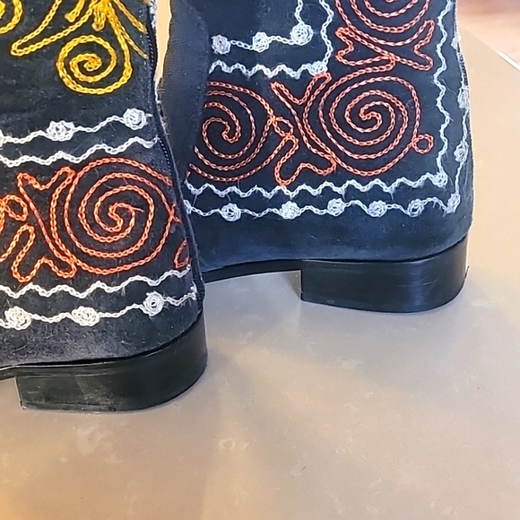 Zeyzani Suede Suzani Boots - Picture 5 of 8